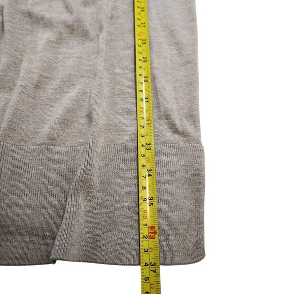 Halogen Cashmere Kissed Open Front Cardigan Womens XXL 2XL Tan Sweater Boho O06X - Picture 6 of 6